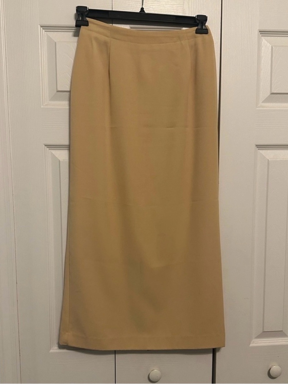 Michele Camel Maxi Skirt